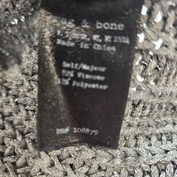 rag & bone Gray Crew Neck Sweater - Picture 5 of 8